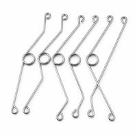 Ressorts de compression industriels OEM en acier inoxydable zingué, fabrication sur mesure pour équipements de machinerie