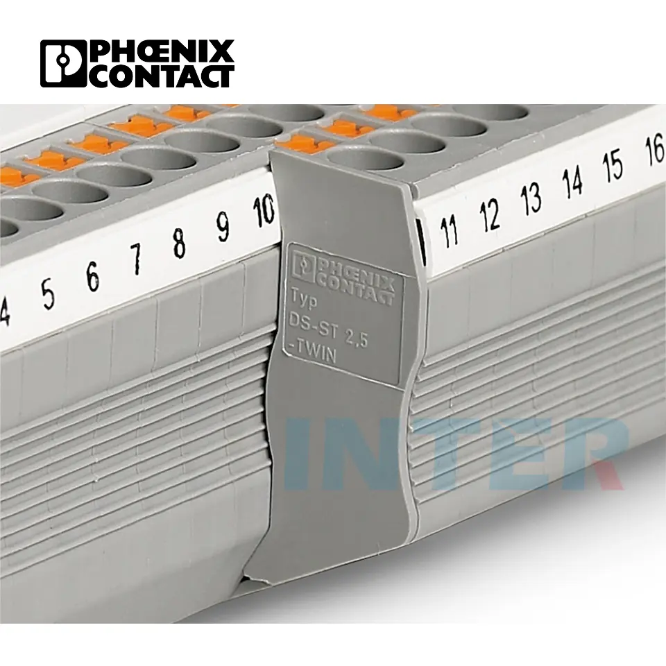 3209549 PT 2 5 TWIN phoenix contact spring terminal block din rail mounted terminal block phoenix contact distributor