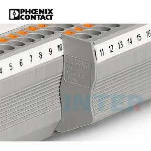 3209549 PT 2,5 Twin Phoenix liên hệ với mùa xuân khối thiết bị đầu cuối Din Rail gắn khối thiết bị đầu cuối Phoenix liên hệ với nhà phân phối