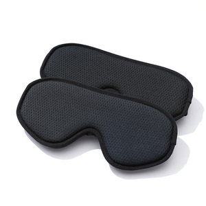 2025 nouveauté 3D masque pour les yeux de sommeil vente chaude couverture des yeux de sommeil avec coussinet nasal sangle réglable et bouchons d'oreilles Logo personnalisé - Product Image 2