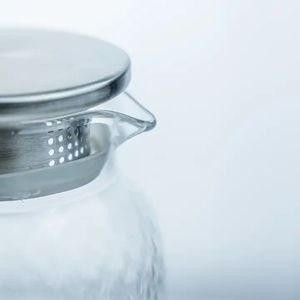 Pichets filtre à eau personnalisés en usine bouteilles <span class=keywords><strong>carafe</strong></span> pichets en verre avec couvercle - Product Image 2