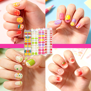 Pegatinas de <span class=keywords><strong>Uñas</strong></span> de Gel 3D con Diseño de Rana, Gato, Cerdo y <span class=keywords><strong>Vaca</strong></span> a Cuadros, Lindas, No Tóxicas, Libres de Rayos UV, para Niños, Personalizadas OEM ODM - Product Image 3