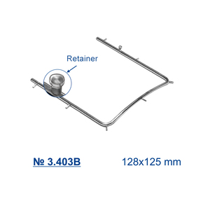 إطار السد المطاطي للأسنان مع أدوات التثبيت - Product Image 4