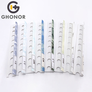 Chine <span class=keywords><strong>Pvc</strong></span> plastique bordure garniture profil bâtiment mur intérieur bord Protection accessoires - Product Image 3