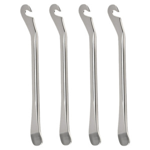 Tire Lever Tool Metal Iron Black And Silver For Bicycle Tire Removal Repair Mountain Bike Use - Product Image 4