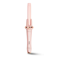 Nouveauté - Fer à boucler automatique rotatif portable - Outils pour boucler les cheveux - Fer à friser électrique avec écran LCD