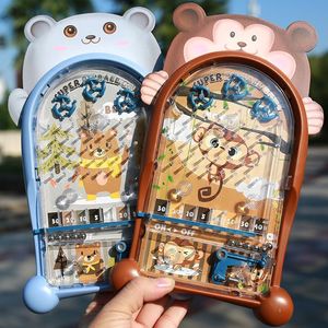 HTL เกมพิน<span class=keywords><strong>บอล</strong></span>แบบพกพาเครื่องยิงลูก<span class=keywords><strong>บอล</strong></span>หินอ่อนแบบพกพาของเล่นอาร์เคดย้อนยุคเกมเดสก์ท็อปแบบโต้ตอบระหว่างพ่อแม่และลูกสำหรับเด็ก - Product Image 2