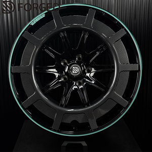 Jantes forgées GUDEDeep Lip Concave Rim 18-22 pouces en aluminium or chrome 2 pièces 5x120/114.3/130 Luxe pour voitures - Product Image 4