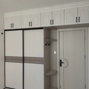 Armario de Dormitorio Minimalista de Madera, Mueble de Almacenamiento Modular para Apartamentos y Hoteles - Product Image 5
