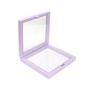 Boîte de présentation flottante pour bijoux, boîte à bijoux en film transparent, boîte de rangement pour broches, boucles d'oreilles, colliers, boîte cadeau - Product Image 4