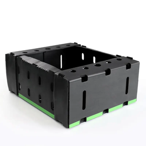 Cartón Plástico PP Reciclable para Cajas de Plástico Corrugado para Empacar Okra y Espárragos, Impermeable, Duradero, Corte a Medida - Product Image 2