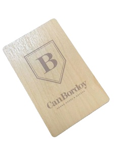 Tarjetas de Visita de Madera con Grabado Láser VIP RFID NFC 2024, Ecológicas, Degradables, Personalizables, Impresión en Plástico - Product Image 3