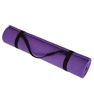 双面舒适泡沫防滑PVC瑜伽垫锻炼背带
