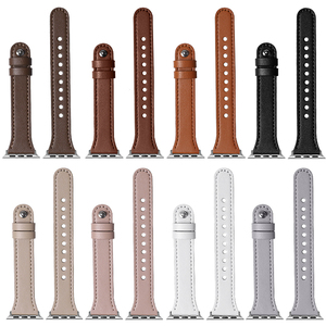 Nuovo Cinturino Compatibile con <span class=keywords><strong>Apple</strong></span> <span class=keywords><strong>Watch</strong></span> IWatch <span class=keywords><strong>SE</strong></span> 1 2 3 4 5 6 7 8 in Vera Pelle - Product Image 4