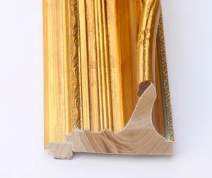 12x16 Zoll Antik Gold Barock Stil Ornate Holz Luxus Malerei Bilderrahmen mit Glas und 11x14 oder 8x10 Zoll Mat board