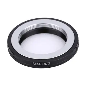 M42-4/3 lens adapter cho M42 lens Olympus 4/3 núi máy ảnh E620 E600 E5 E410 E500 E510 E520 E450 Đen