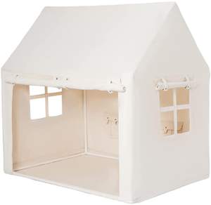 Tienda de Campaña Infantil de Lona <span class=keywords><strong>para</strong></span> Interiores/Exteriores, Tipi Infantil con Estilo de Juguete Suave, Regalo de Cumpleaños Perfecto <span class=keywords><strong>para</strong></span> Niños y <span class=keywords><strong>Niñas</strong></span> - Product Image 3