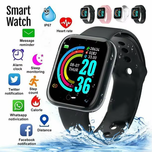 <span class=keywords><strong>D20</strong></span> Y68 <span class=keywords><strong>Smart</strong></span> <span class=keywords><strong>Band</strong></span> Fitness Inteligente Smartwatch Deportes Fitness Ritmo cardíaco Rastreador de sueño Pulsera Reloj inteligente para niños Niñas - Product Image 5