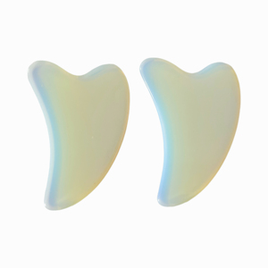 Outils de massage du visage Opalite Gua Sha de haute qualité Logo personnalisé pour le corps du cou de levage du visage - Product Image 5