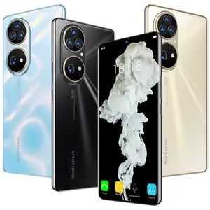 解锁批发P50 Pro 12 + 512gb 6.72英寸升华廉价手机触摸屏触摸高级手机安卓智能手机OLED