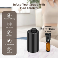 Électrique Type-c Sans Eau Parfum Aroma Diffuseur Humidificateur D'air Cool Mist Maker Fogger 7 Couleurs Huile Essentielle Difusor