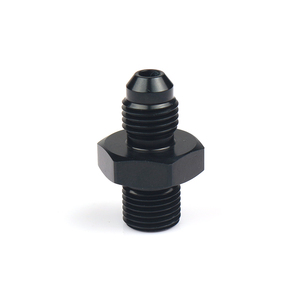 Заглушка-адаптер из черного анодированного алюминия с шестигранной головкой AN6-AN6, с уплотнительным кольцом ORB, для закрытого отверстия, с функцией отсечки подачи топлива - Product Image 6