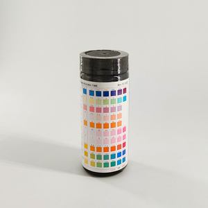 Bandelettes de <span class=keywords><strong>test</strong></span> d'eau potable manuelle en matière plastique Dureté capée PH 10 paramètres