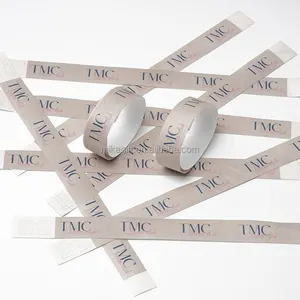 China Factory Cheap Custom Logo Concert Event Hand Bands Wrist Bands Paper Bracelet Vip Tyvek Wristband