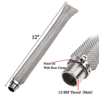 Tube filtrant pour bière en acier inoxydable 304, tube de filtration pour houblonnage à sec