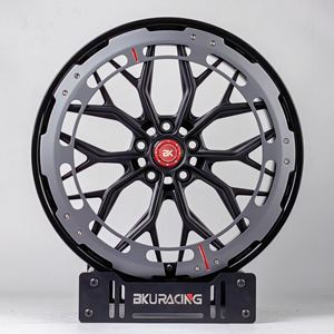ล้อ bku ฟอร์จ5x112ล้อ19 20 21 22นิ้วล้ออัลลอยด์3ชิ้นที่กำหนดเองสำหรับ Mercedes W205 W206 C260 C300 C63S คูเป้ - Product Image 5