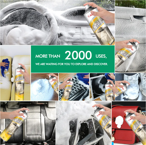 SANVO 650ml Auto Interior Detailing Multi-Purpose Leather Car Interior Cleaner Mousse Cleaner Spray - Product Image 3