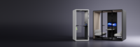 Réduction du bruit cabine téléphonique de réunion insonorisée pod acoustique portable pod silencieux