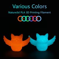 Lyjenny Factory OEM/ODM Filamento de impresora 3D PLA Luminous Purple 175mm 1kg Eco-friendly Glow in Dark Fan's Choice 2025 más caliente