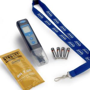 جهاز قياس الرقم الهيدروجيني المحمول HACH-PocketPro الأمريكي، معدات اختبار جودة المياه، قلم اختبار سريع لجودة المياه - Product Image 1