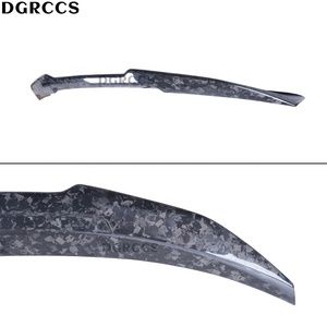 DGRCCS Original Q50 Q50S Q50L Style PSM Aileron arrière en fibre de carbone forgée, peinture UV, poli, non perforé - Product Image 4