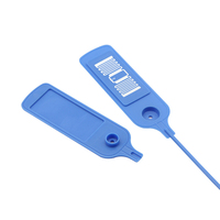 Sceaux en plastique NFC ZL L025 avec étiquettes RFID sécurisées, longueur 300 mm, pour livraison express et entreposage logistique (usage unique)