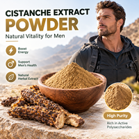 Bubuk Ekstrak Cistanche Bahan Herbal Botani dalam Wadah Plastik Kelas Makanan untuk Suplemen Diet Formula Kesehatan