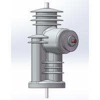 Sensor Electrónico de Polo Sellado Sólido Profundamente Integrado YTJL10-720JE-32G (Aquisición Única) (Transformador de Corriente/Voltaje)