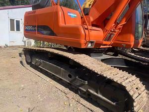Excavadora de Orugas Usada Doosan DH220LC-7 de 22 Toneladas, Excavadora Hidráulica de Segunda Mano DX225 DH300 con Componentes de Caja de Cambios y Rodamientos - Product Image 2
