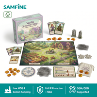 Jeu de cartes Quest pour l'histoire interactive, conforme REACH, finitions tactiles, marque sensorielle pour la logique collective, boîte octogonale