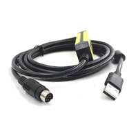 Cable de programación PLC para Mitsubishi MELSEC FX, cable de programación de PLC usado en la parte de abajo
