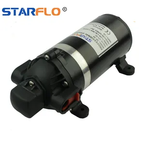 STARFLO 12V 4.6lpm 60PSI微型小型太阳能电池供电洗车高压水泵