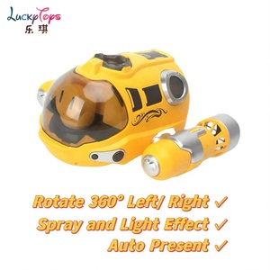 Venta caliente impermeable RC lancha 360 grados <span class=keywords><strong>de</strong></span> rotación 2,4G Control remoto divertido juguete <span class=keywords><strong>de</strong></span> plástico educativo regalos <span class=keywords><strong>de</strong></span> cumpleaños para niños - Product Image 4