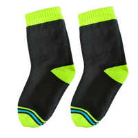 Comfort Black Bike Walk Sports de plein air Chaussettes imperméables étanches respirantes pour hommes