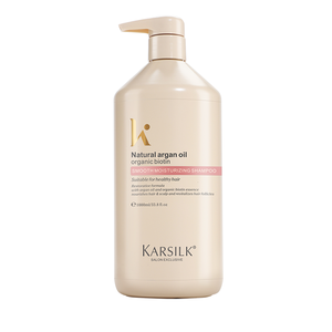 Juego de Champú y Acondicionador de Aceite de Argán <span class=keywords><strong>Nutritivo</strong></span> e Hidratante para el Cuidado Profesional del Cabello, Venta al por Mayor de Fábrica Karsilk - Product Image 1