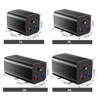 Chauffe-eau pour caravane et camping-car, 6 gallons, 12V 220V double alimentation, protection contre les fuites, vente en gros