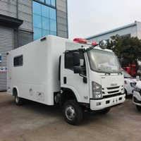 Isuzu nouvel état Ambulance diesel/essence avec grand espace cabine Ambulance de transfert de pression négative