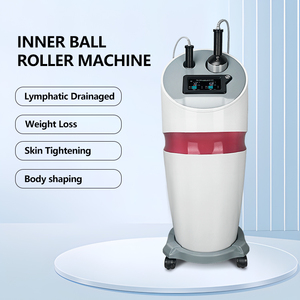 2in1 360 Degrés Boule Intérieure Rouleau Endo Thérapie Drainage Lymphatique Cellulite Massage Profond Minceur Machine Corps Façonnage ABS Métal - Product Image 4