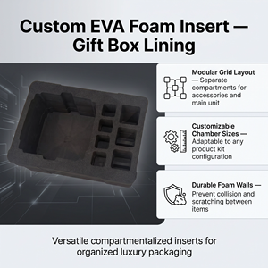 ถาดโฟม EVA ป้องกันไฟฟ้าสถิตสำหรับบรรจุภัณฑ์ชิ้นส่วนอิเล็กทรอนิกส์ - Product Image 2