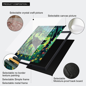 Peinture sur toile moderne imprime forêt <span class=keywords><strong>chat</strong></span> <span class=keywords><strong>noir</strong></span> images esthétiques art mural imprime œuvre décorative pour la maison - Product Image 4